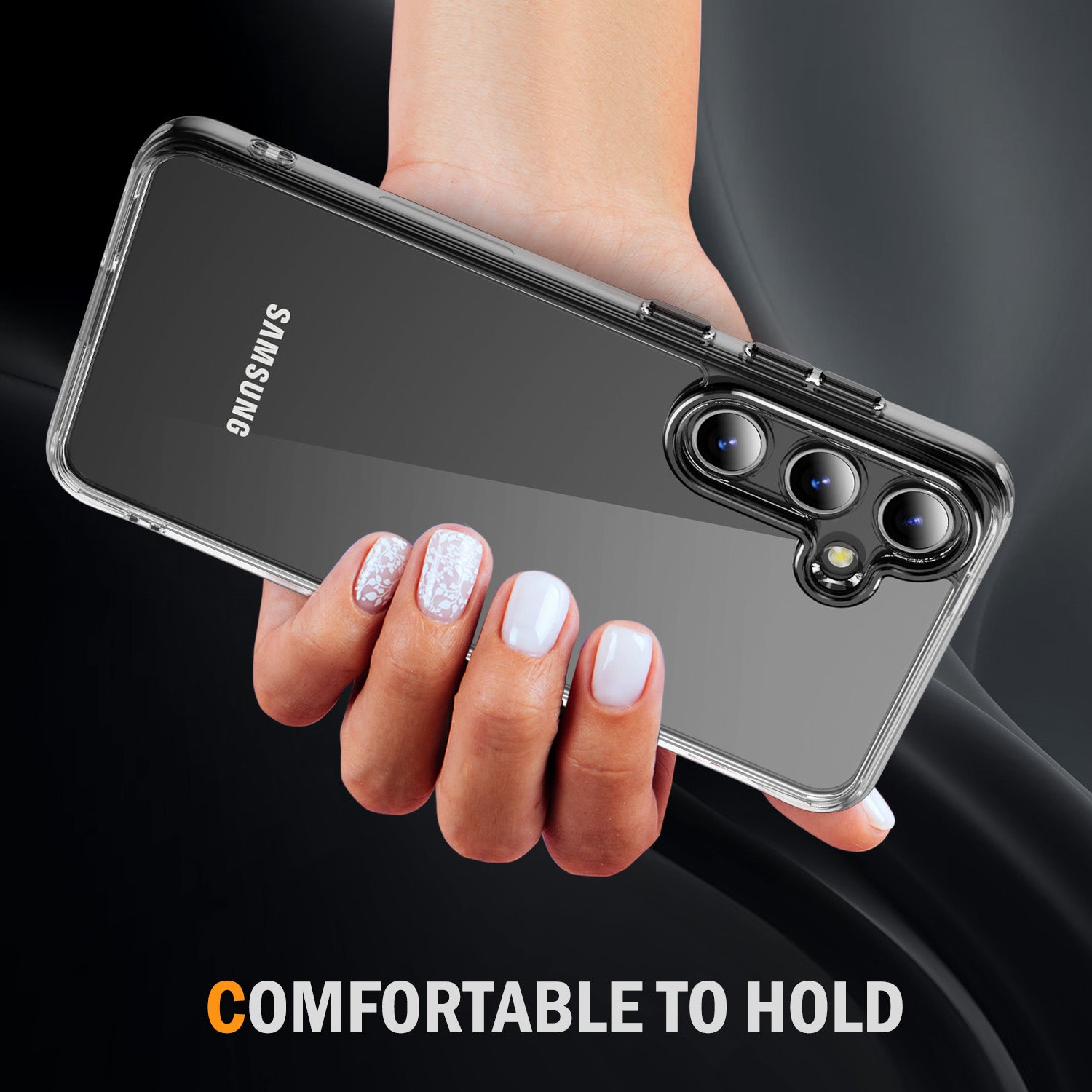 YSM For Samsung Galaxy S24 Slim Case Precise Lens Cutout Acrylic+TPU+Metal Mobile Phone Shell - Black YSM For Samsung Galaxy S24 Slim Case Precise Lens Cutout Acrylic+TPU+Metal Mobile Phone Shell - Black